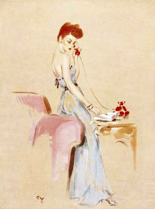 David Wright oil painting